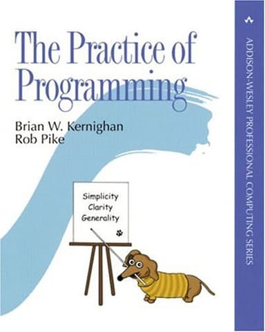The Practice of Programming (Addison-Wesley Professional Computing Series) cover