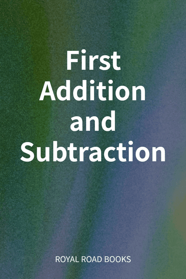 First Addition and Subtraction cover