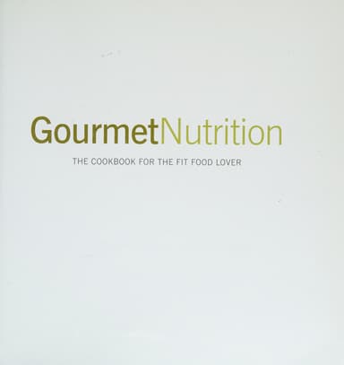 Gourmet Nutrition cover