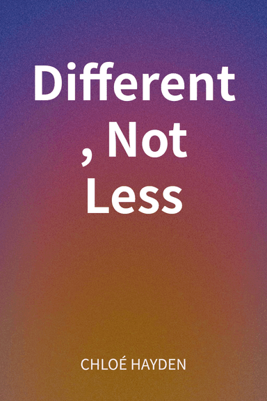 Different, Not Less cover