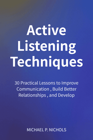 Active Listening Techniques cover