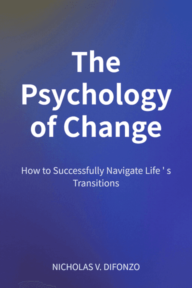 The Psychology of Change cover