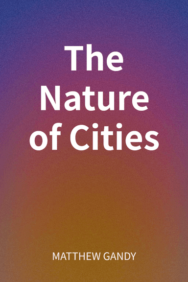 The Nature of Cities cover