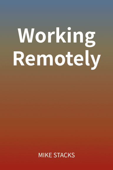 Working Remotely cover