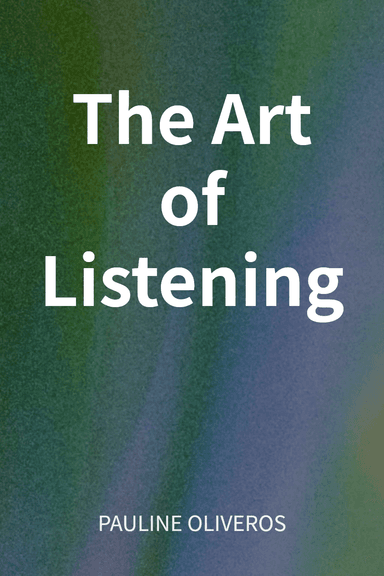 The Art of Listening cover