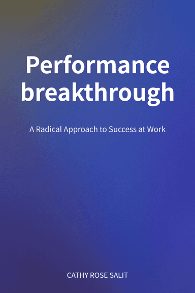 Performance breakthrough cover