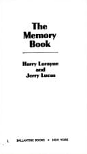 The memory book cover