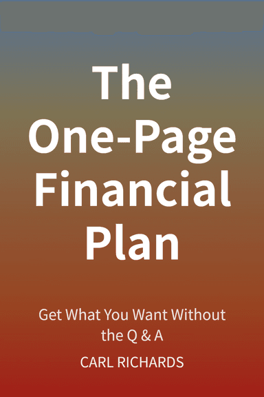 The One-Page Financial Plan cover