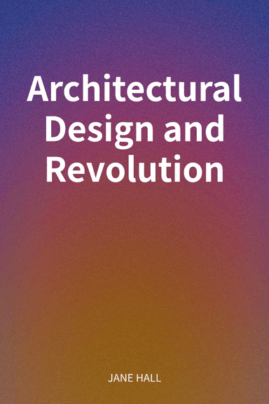 Architectural Design and Revolution cover