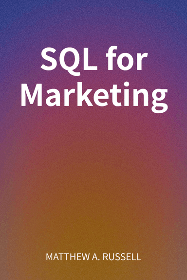 SQL for Marketing cover