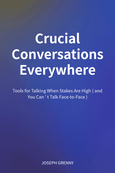 Crucial Conversations Everywhere cover