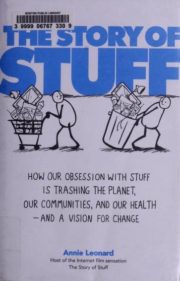 The story of stuff cover