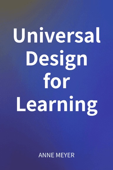 Universal Design for Learning cover