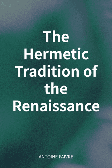 The Hermetic Tradition of the Renaissance cover