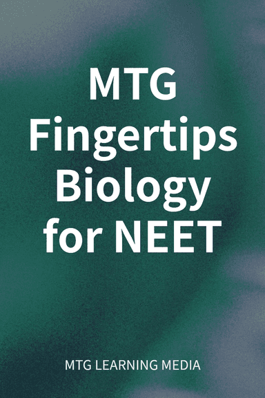 MTG Fingertips Biology for NEET cover