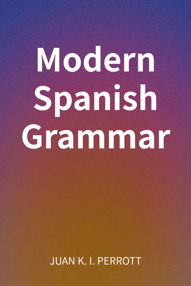 Modern Spanish Grammar cover
