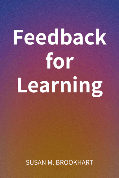 Feedback for Learning cover