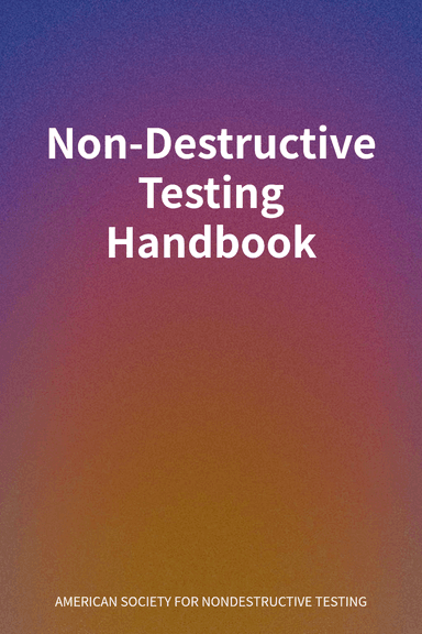 Non-Destructive Testing Handbook cover