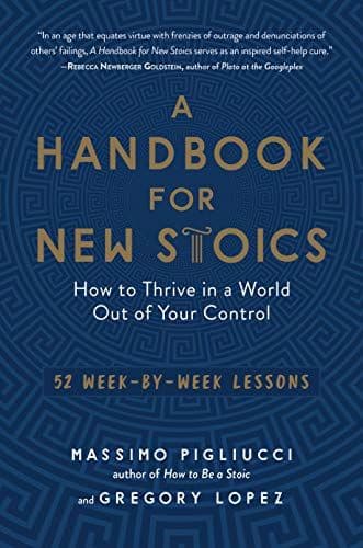 A Handbook for New Stoics cover