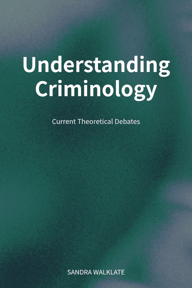 Understanding Criminology cover