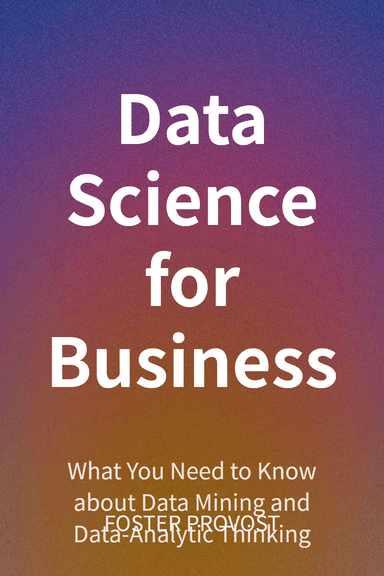 Data Science for Business cover