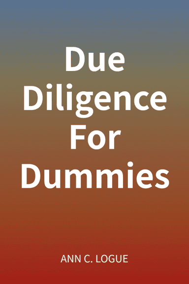 Due Diligence For Dummies cover