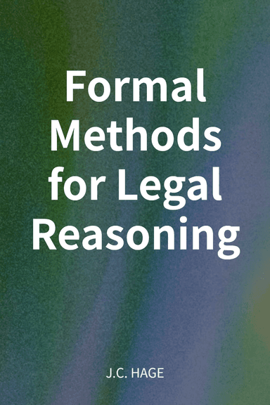 Formal Methods for Legal Reasoning cover