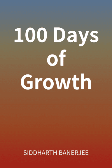 100 Days of Growth cover