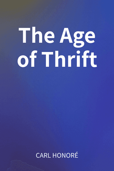 The Age of Thrift cover