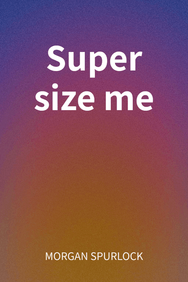 Super size me cover