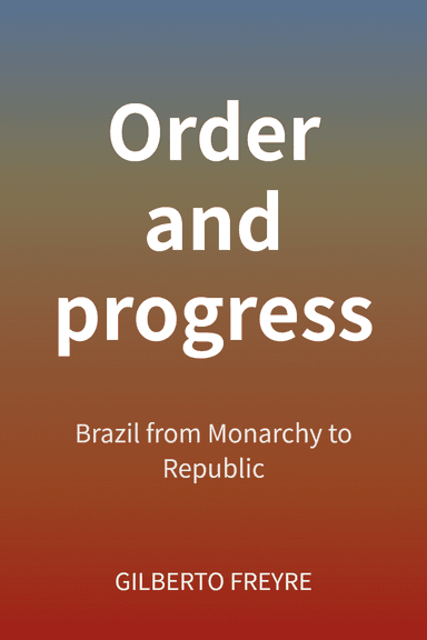 Order and progress cover