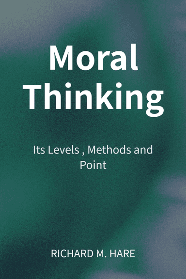 Moral Thinking cover
