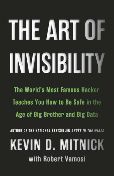 The Art of Invisibility cover
