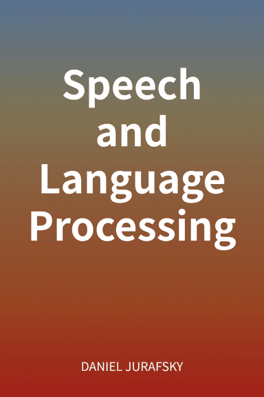 Speech and Language Processing cover