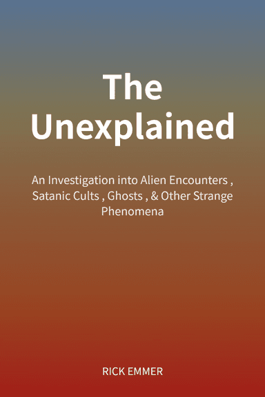 The Unexplained cover