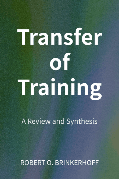 Transfer of Training cover
