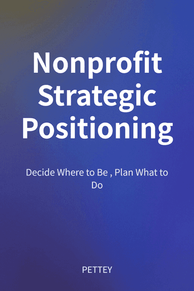 Nonprofit Strategic Positioning cover