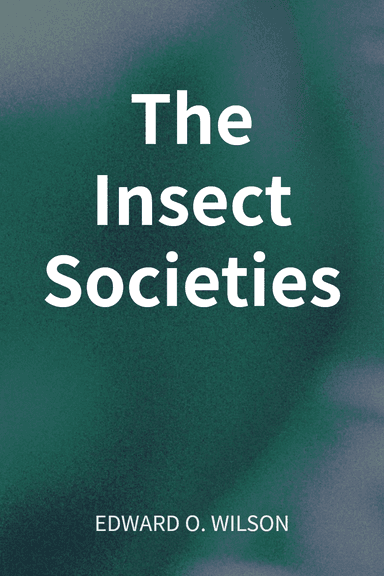 The Insect Societies cover