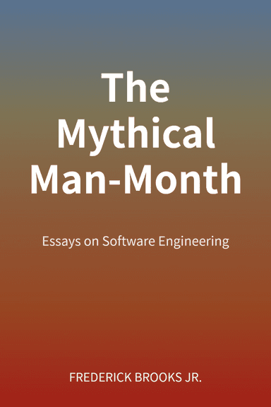 The Mythical Man-Month cover