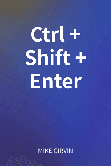 Ctrl+Shift+Enter cover