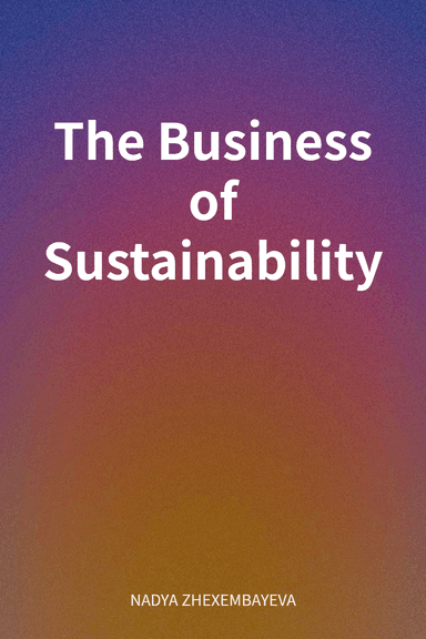 The Business of Sustainability cover
