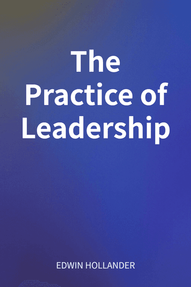The Practice of Leadership cover