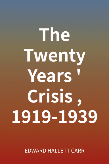 The Twenty Years' Crisis, 1919-1939 cover