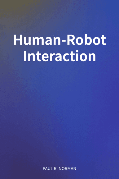 Human-Robot Interaction cover