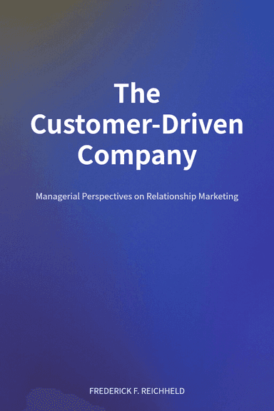 The Customer-Driven Company cover