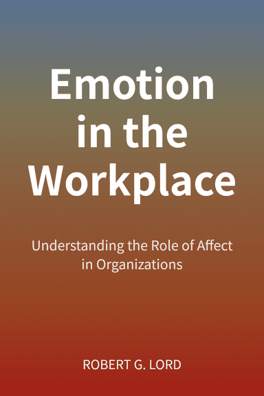 Emotion in the Workplace cover