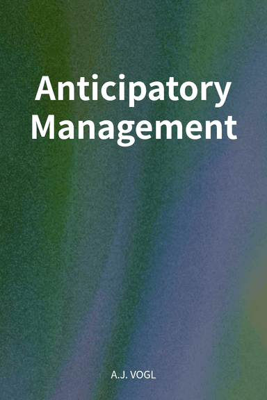 Anticipatory Management cover