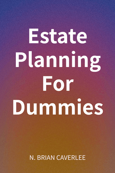Estate Planning For Dummies cover