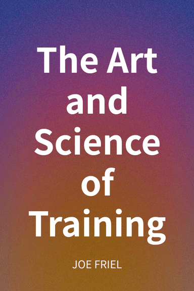 The Art and Science of Training cover