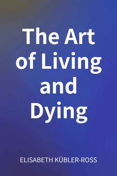 The Art of Living and Dying cover